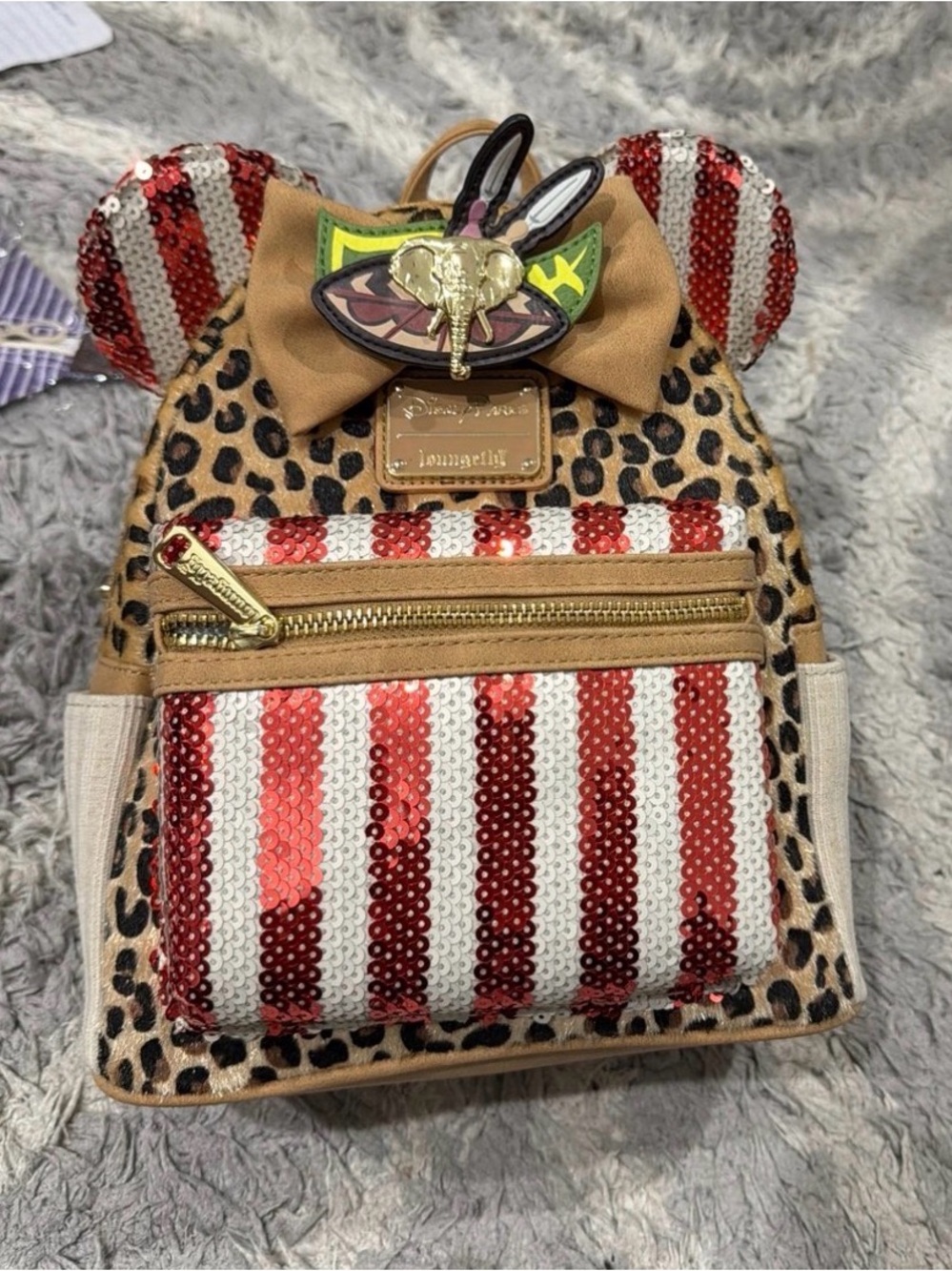 Disney parks jungle cruise backpack loungefly NWT